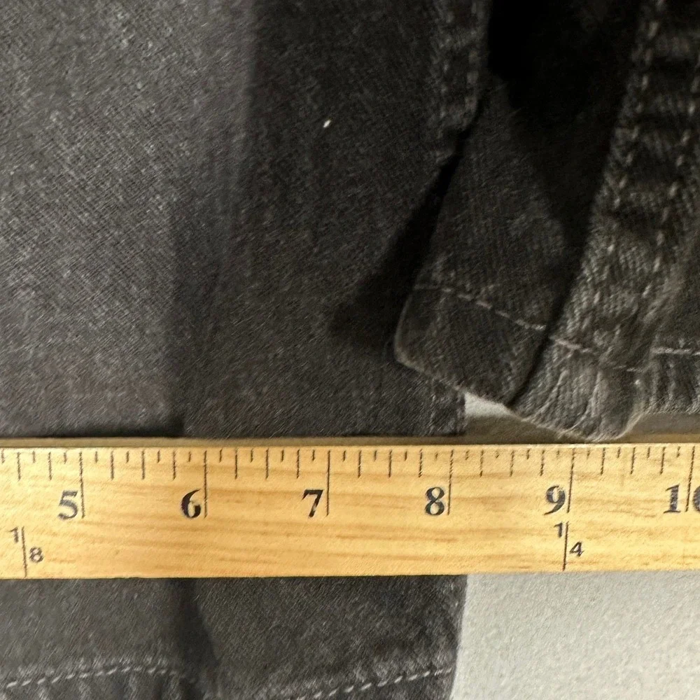 Vintage Levis 550 Jeans Mens 46X30 Black Relaxed Fit Tapered Leg Red Tab Denim